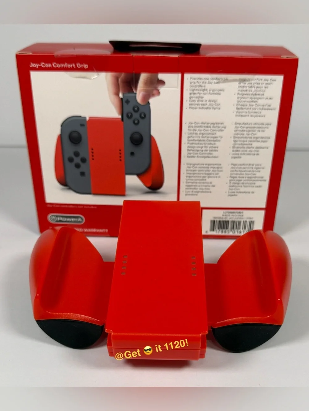 Bundle Nintendo Switch Joy-Con (L)(R) Zelda + Joy Con Comfort Grip & Charging